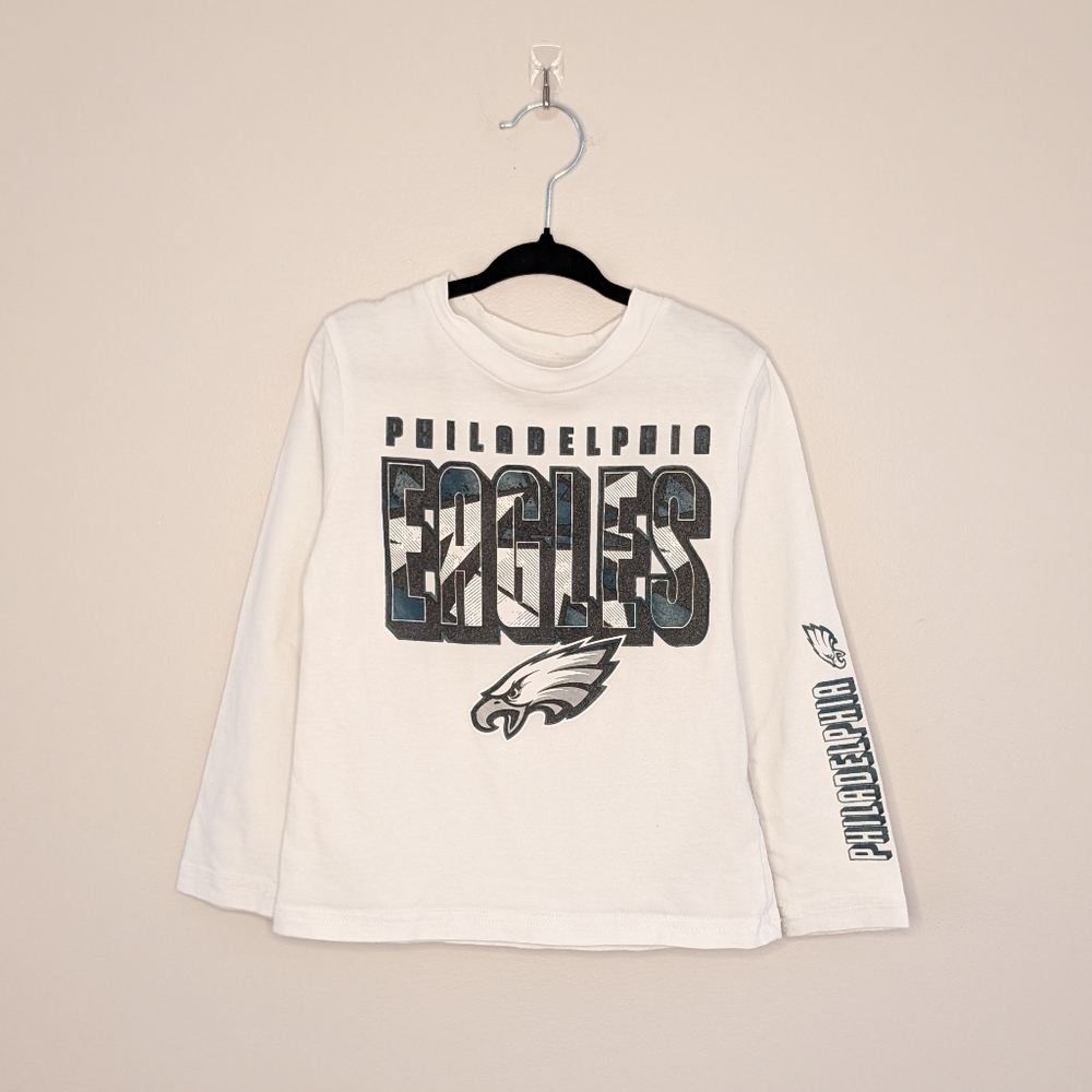 💚 2 for 20 💚 NFL Philadelphia Eagles Long Sleeve Shirt | 100% Cotton